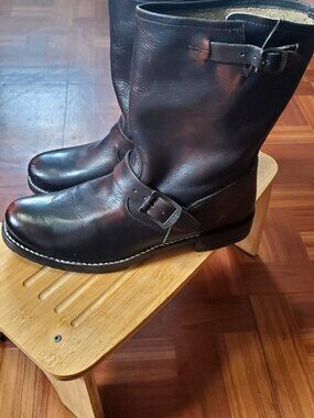 Frye engineer boots